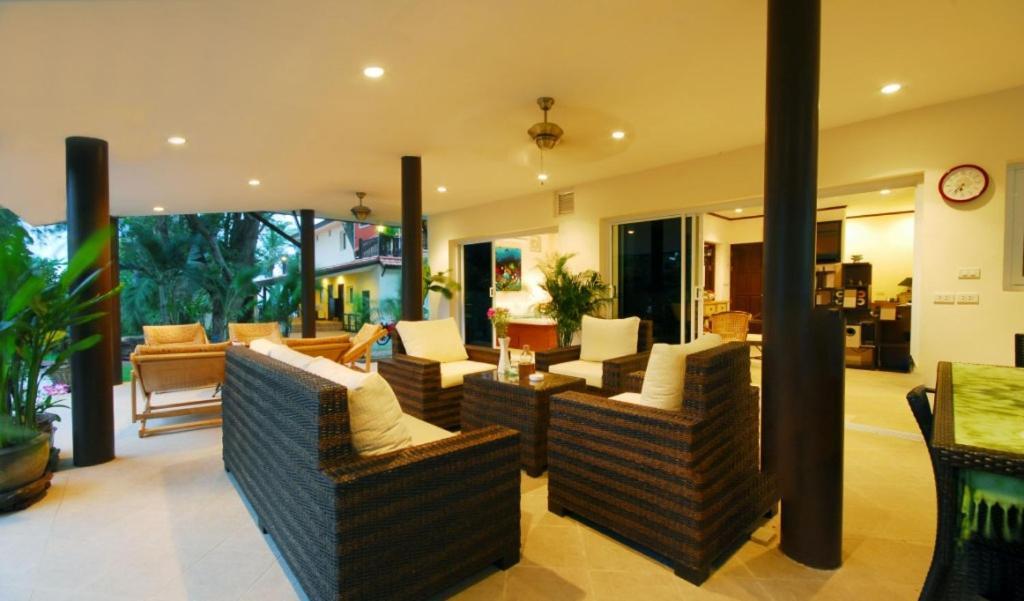 Laguna Pool Vila Ban Bang Po Exterior foto
